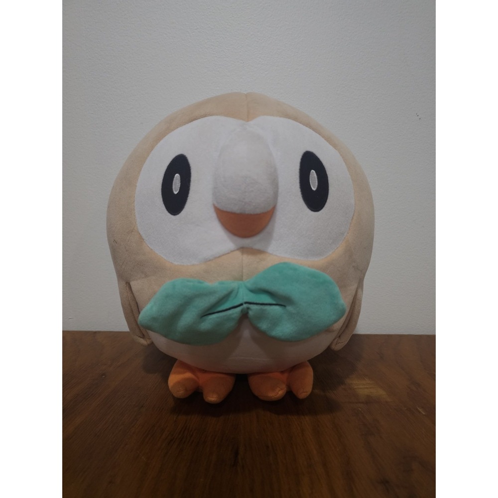 Rowlet Life-Sized Plush Pokemon Center Limited Edition Doll‎ Toy 2017 12"